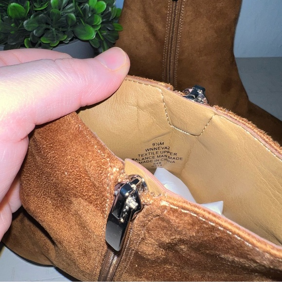 Nine West Neva Brown Fabric Boots 9.5 - Picture 4 of 13